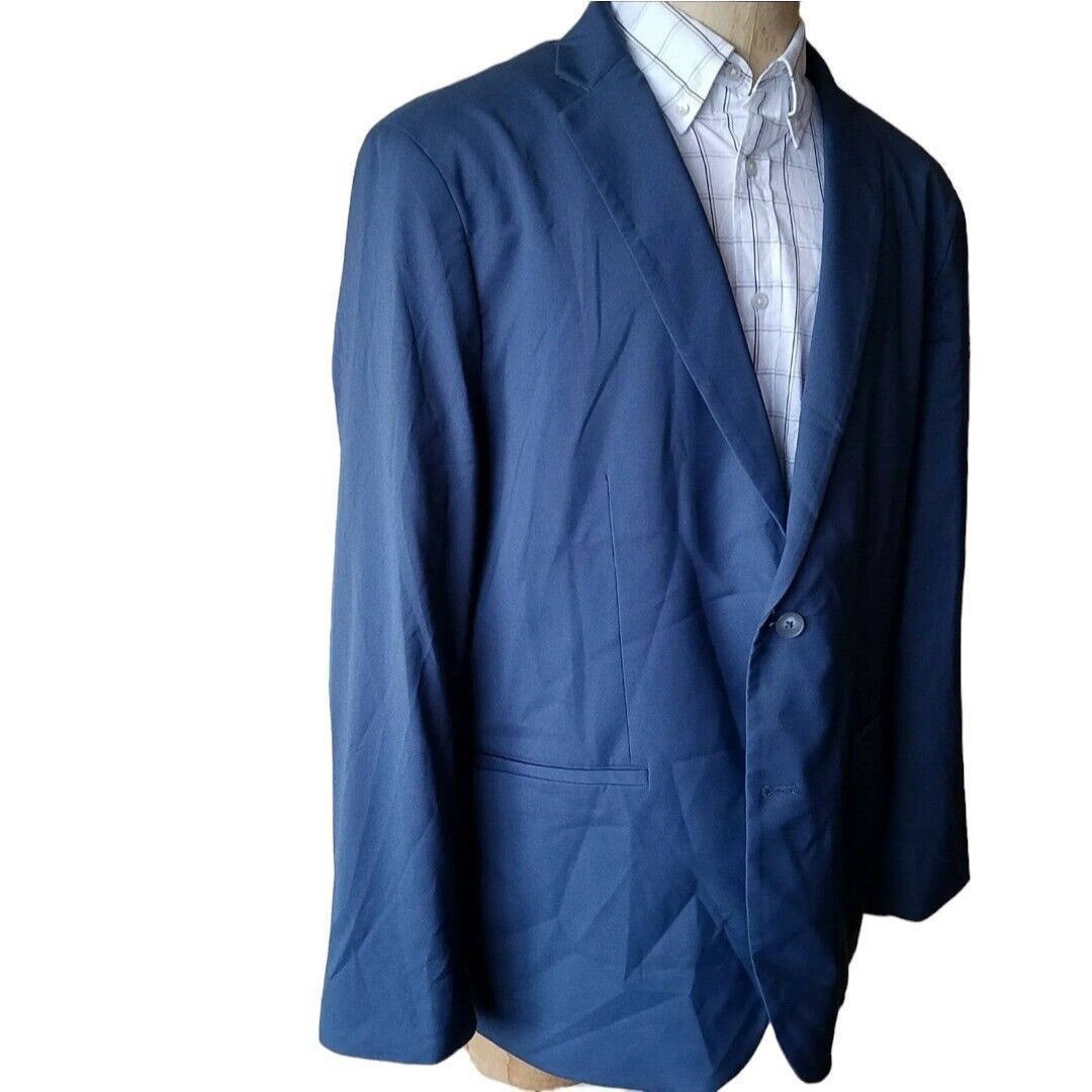 Alfani Alfani Suit Separate Sport-Coat Stretch Blue. Size XL. NWT. Size 44R - 2 Thumbnail