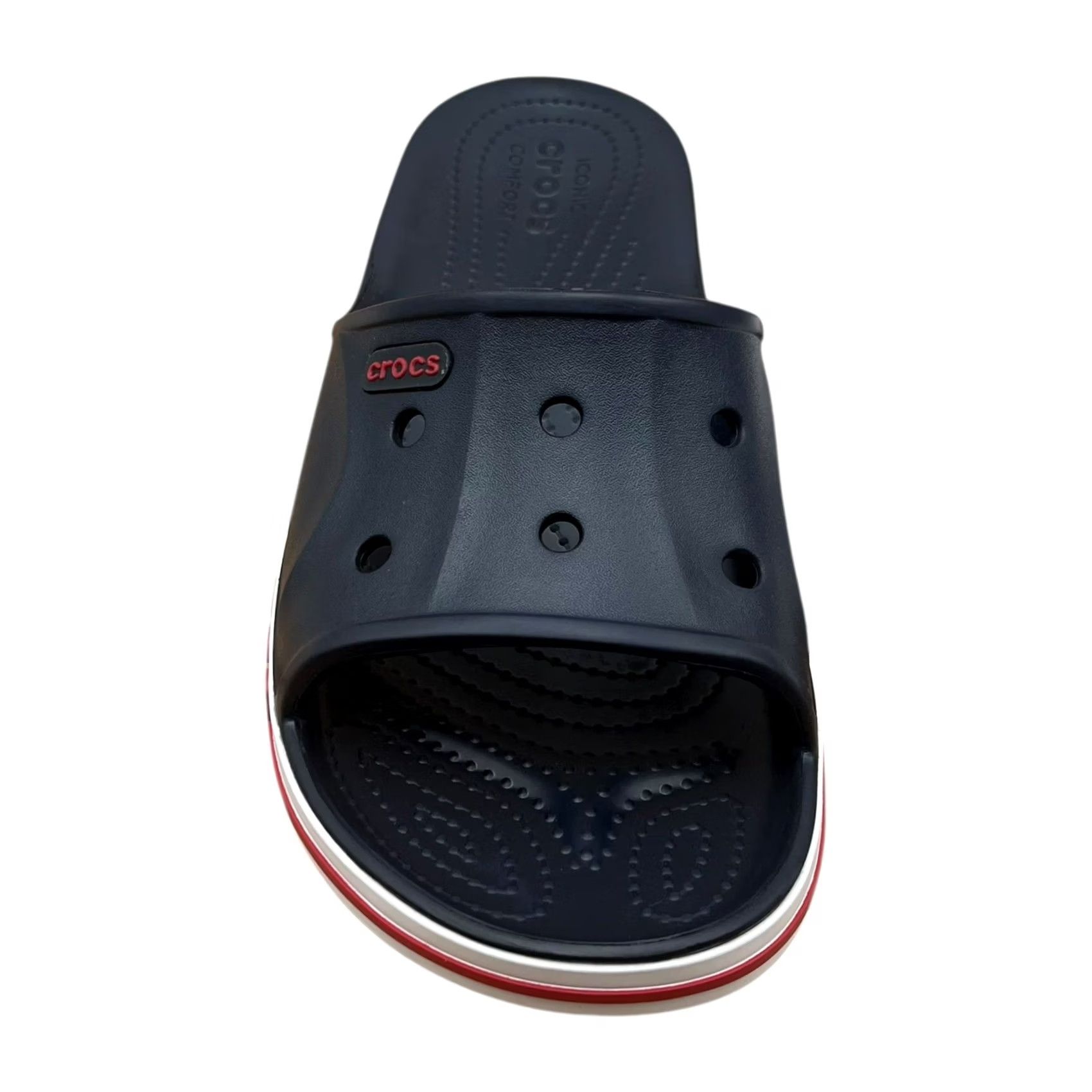 Crocs Bayaband Mens Flip Flop Sandal Sz 10 Navy Blue Water Friendly Lightweight Crocs Bayaband Mens Slide Sandals Size 9 Navy Blue Water  main image 4