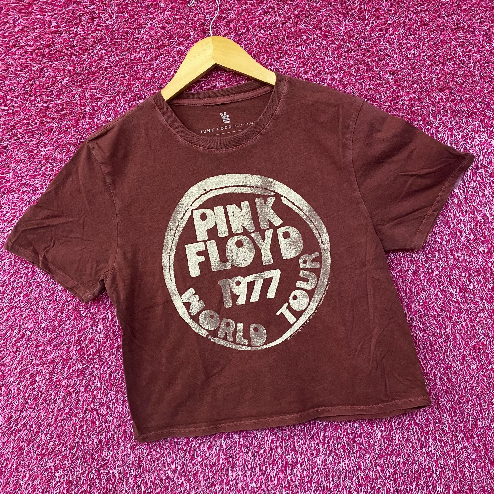 Junk Food Pink Floyd World Tour Animals 1977 Crop Top Small Size US S / EU 44-46 / 1 - 3 Thumbnail