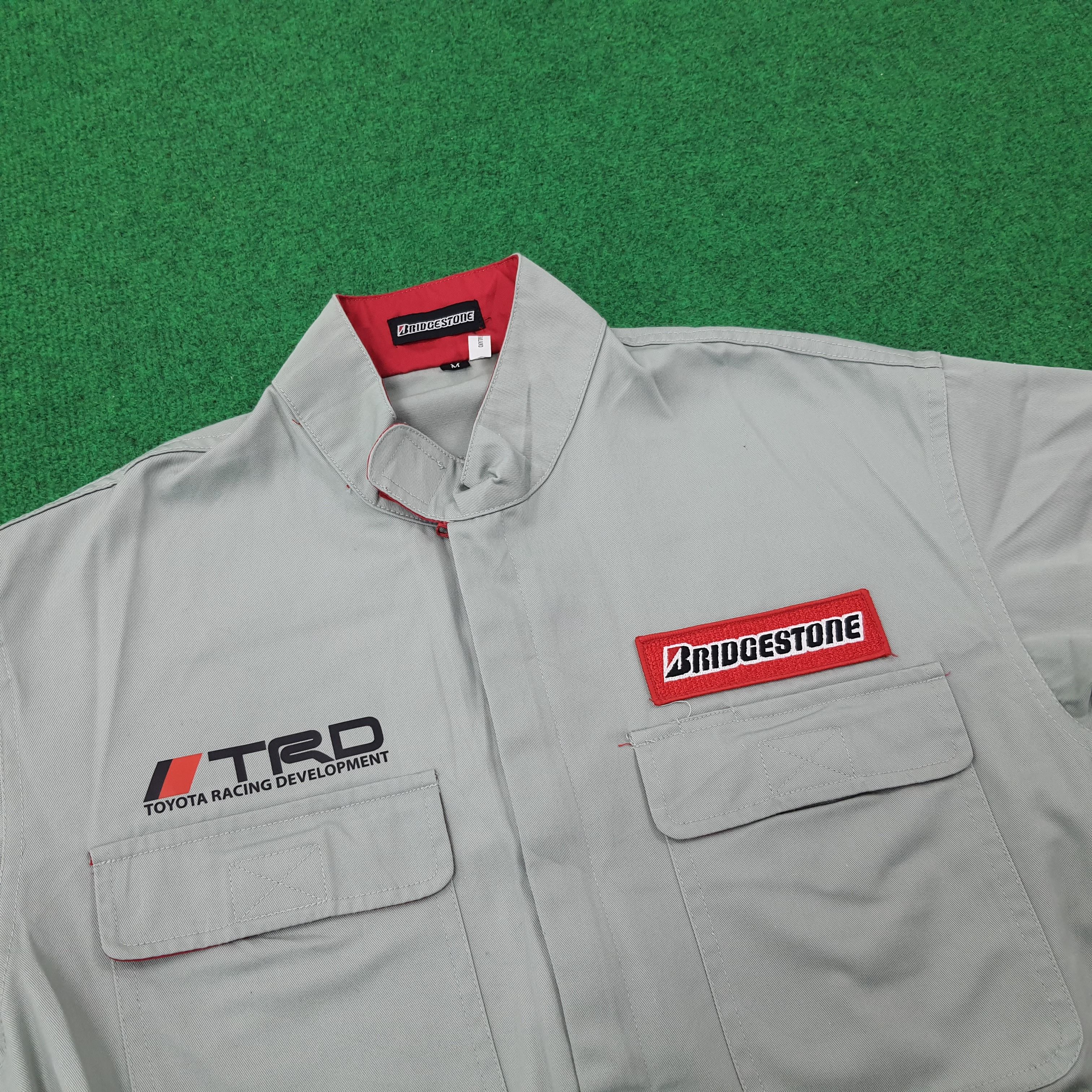 Japanese Brand × Vintage Vintage Bridgestone x Custom TRD Racing Coverall C231N13 Size US S / EU 44-46 / 1 - 6 Thumbnail
