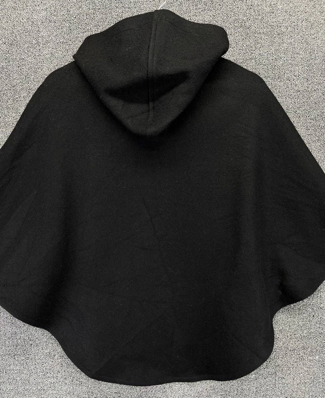 Fidelity Vintage Fidelity Black Wool Pancho Size ONE SIZE - 9 Thumbnail