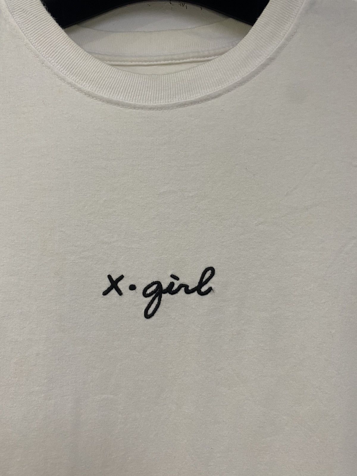 Japanese Brand × X-Girl 💥 X-GIRL EMBROIDED CENTER BASIC LOGO Size S / US 4 / IT 40 - 4 Thumbnail