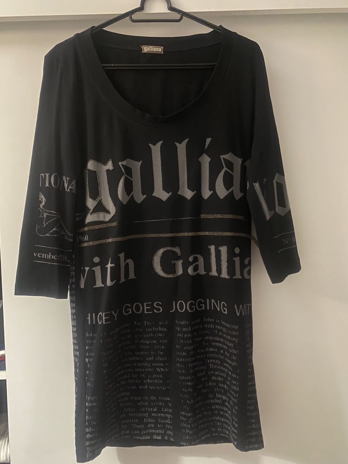 John Galliano John galliano luxury newspaper mini dress Size XS / US 0-2 / IT 36-38 - 1 Thumbnail