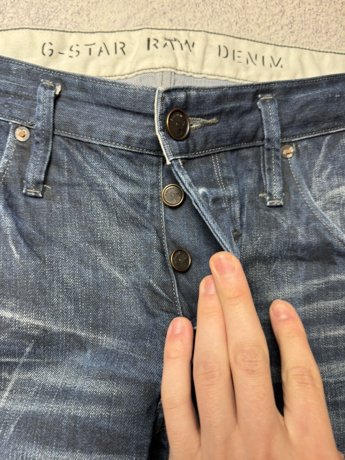 G-Star Vintage G-Star Raw Pants Size US 36 / EU 52 - 7 Thumbnail