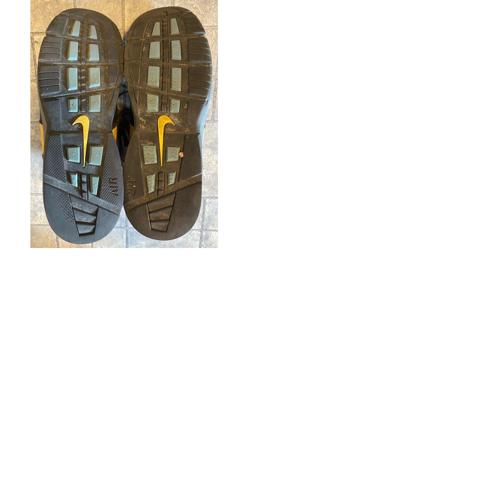 Nike **Nike Air Max Grind Mens Black Yellow Light Blue Leather Size 10** User: **Nike Air Max Grind Mens 10 Black Yellow Light Blue Leather** Size US 10 / EU 43 - 9 Thumbnail