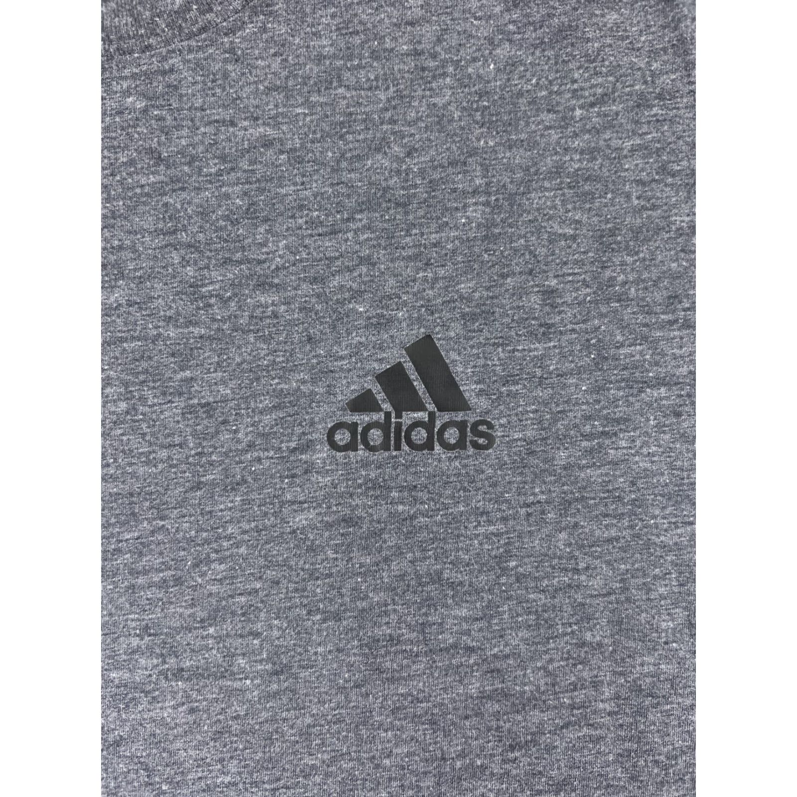 Adidas Adidas Shirt Mens Medium Gray Short Sleeve Crew Neck Logo Size US M / EU 48-50 / 2 - 3 Thumbnail