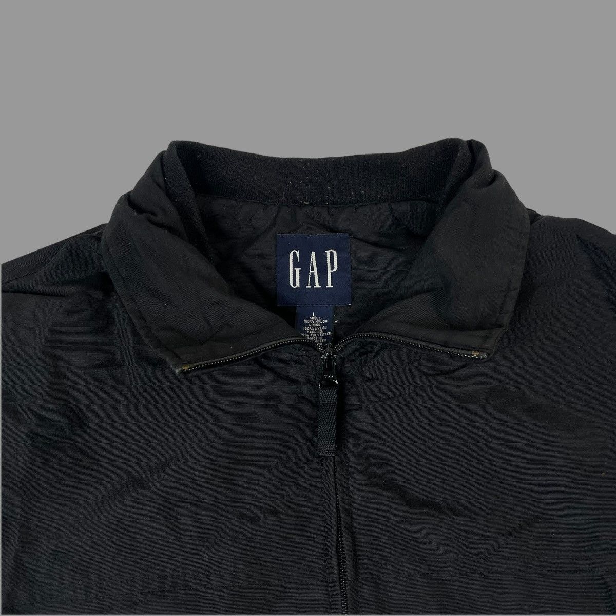 Gap × Vintage Vintage 90s gap zip up jacket Size US L / EU 52-54 / 3 - 4 Thumbnail