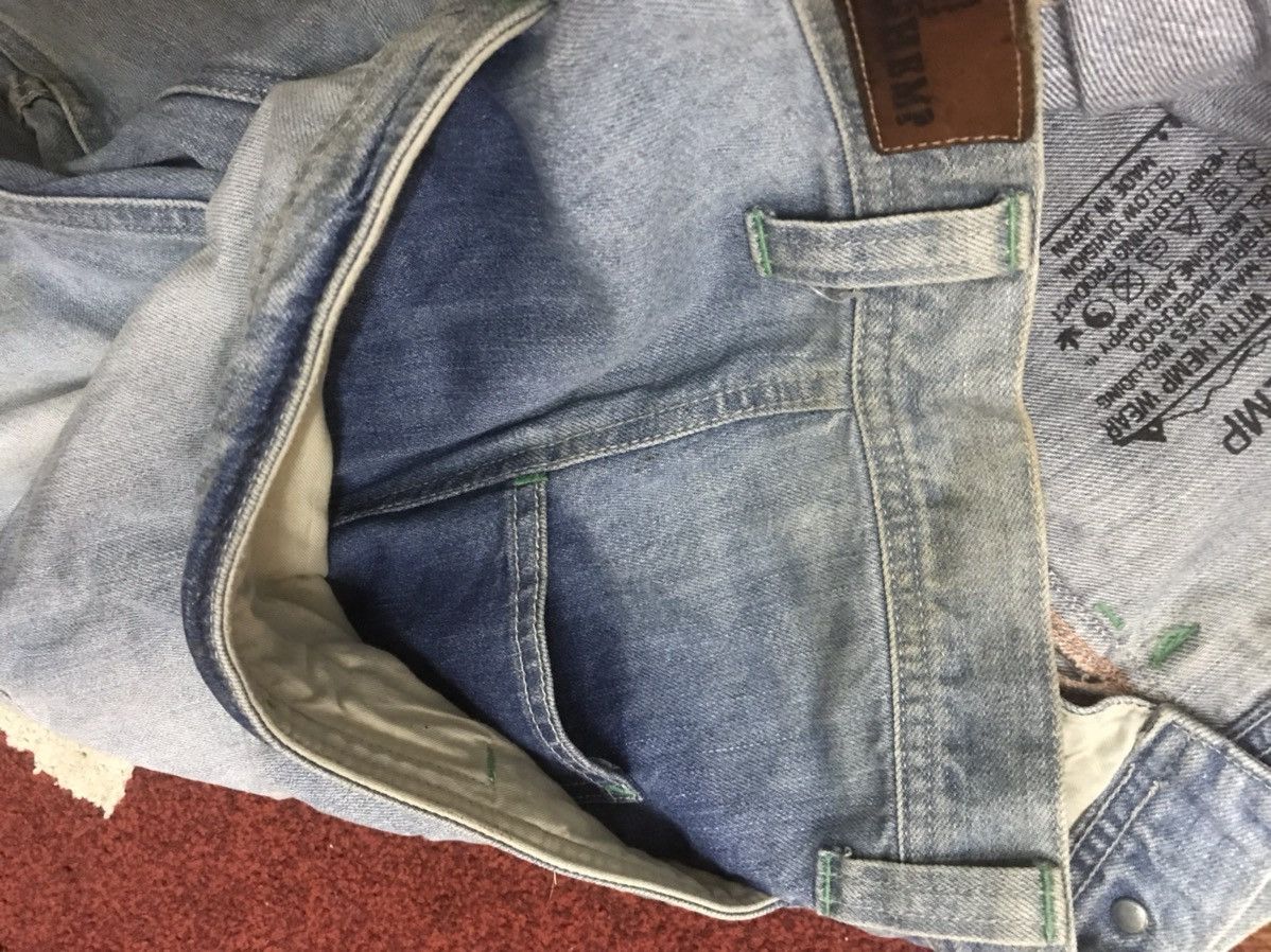 Japanese Brand GO HEMP Japan Archival Gardener Jeans Size US 29 - 17 Thumbnail