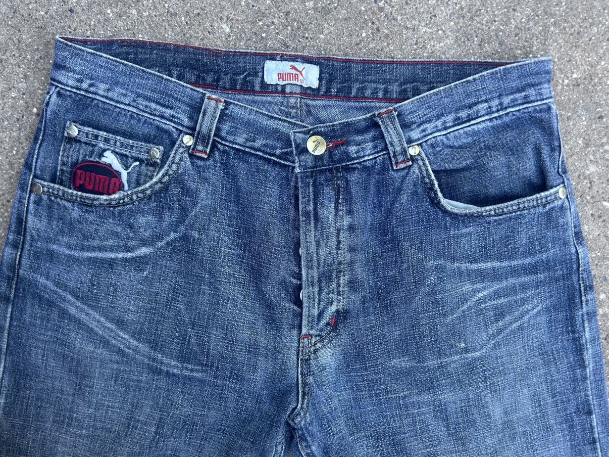 Puma Rare Vintage Puma Jeans Size US 31 - 5 Thumbnail