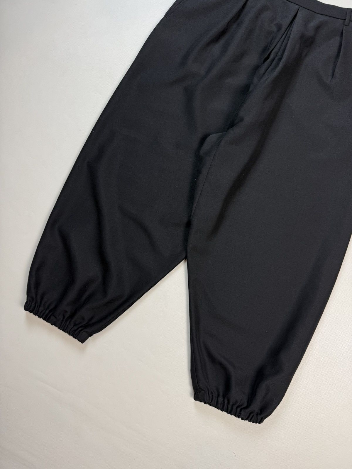 Saint Laurent Paris Saint Laurent Wool Wide Leg Baggy Drop Crotch Trousers Pants Size US 36 / EU 52 - 3 Thumbnail
