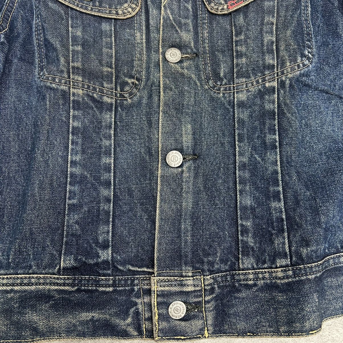 45rpm Vintage 90s Trucker Denim Faded 45Rpm Size US XS / EU 42 / 0 - 6 Thumbnail