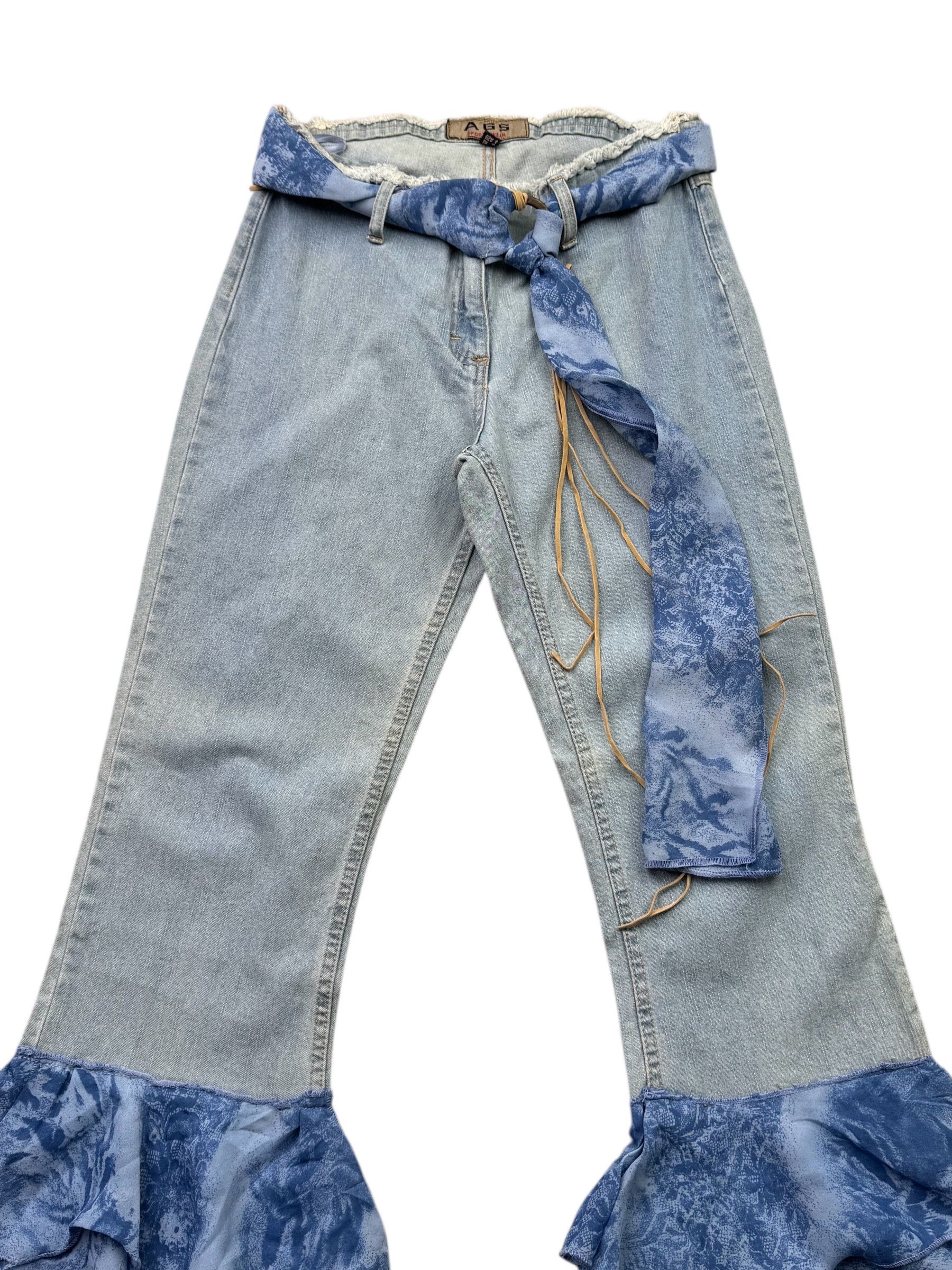 Japanese Brand Vintage Flare Jeans W486(V9) Size 27" / US 4 / IT 40 - 2 Thumbnail