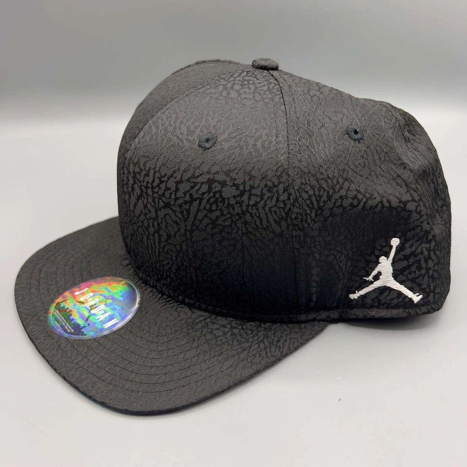 Jordan Brand Air Jordan True OG Hat Men Cement Elephant Jumpman Snap Back Size ONE SIZE - 3 Thumbnail