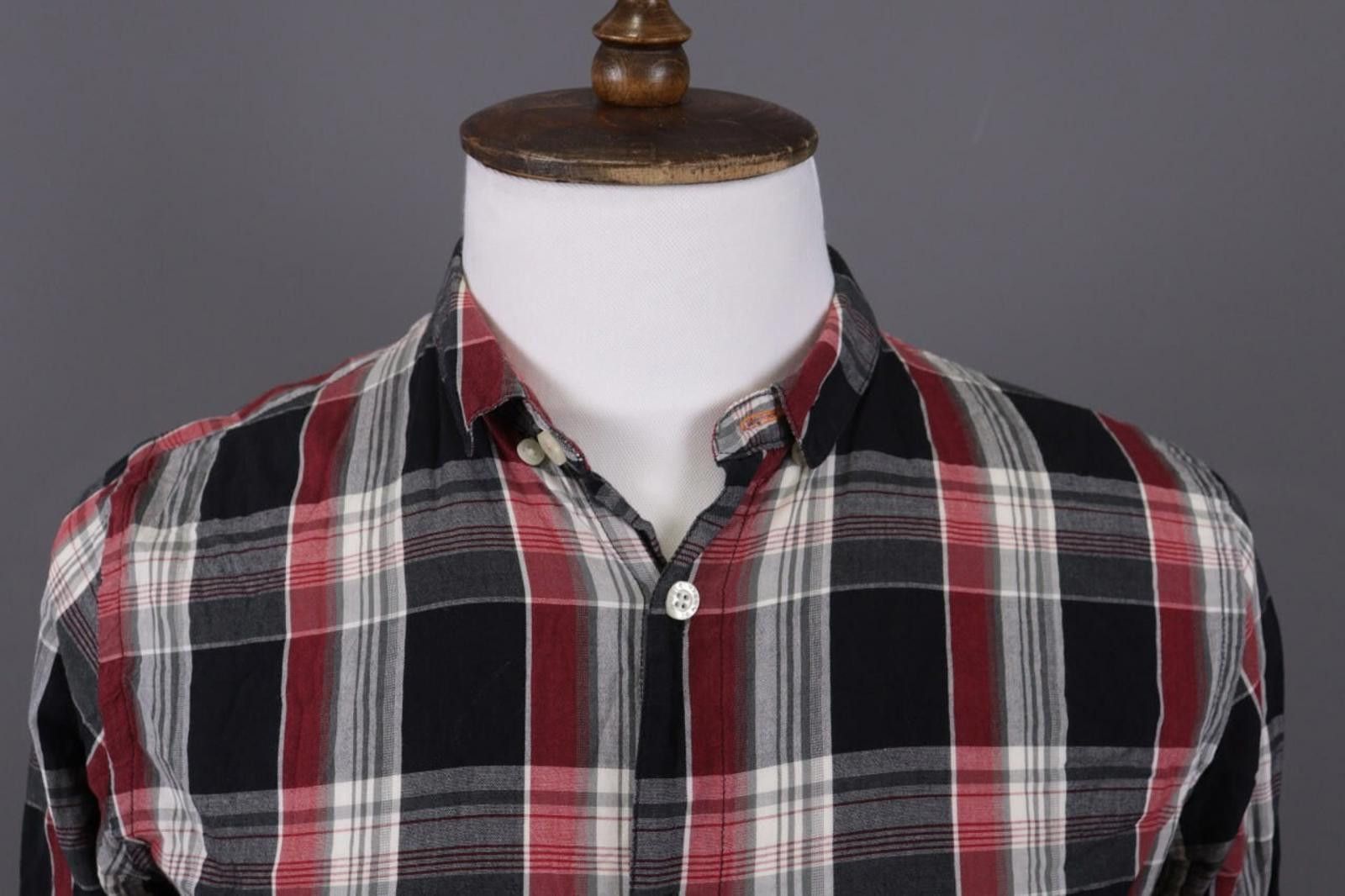 Nudie Jeans Nudie Jeans Co. Multicolor Check Lightweight Shirt Size M Size US M / EU 48-50 / 2 - 3 Thumbnail