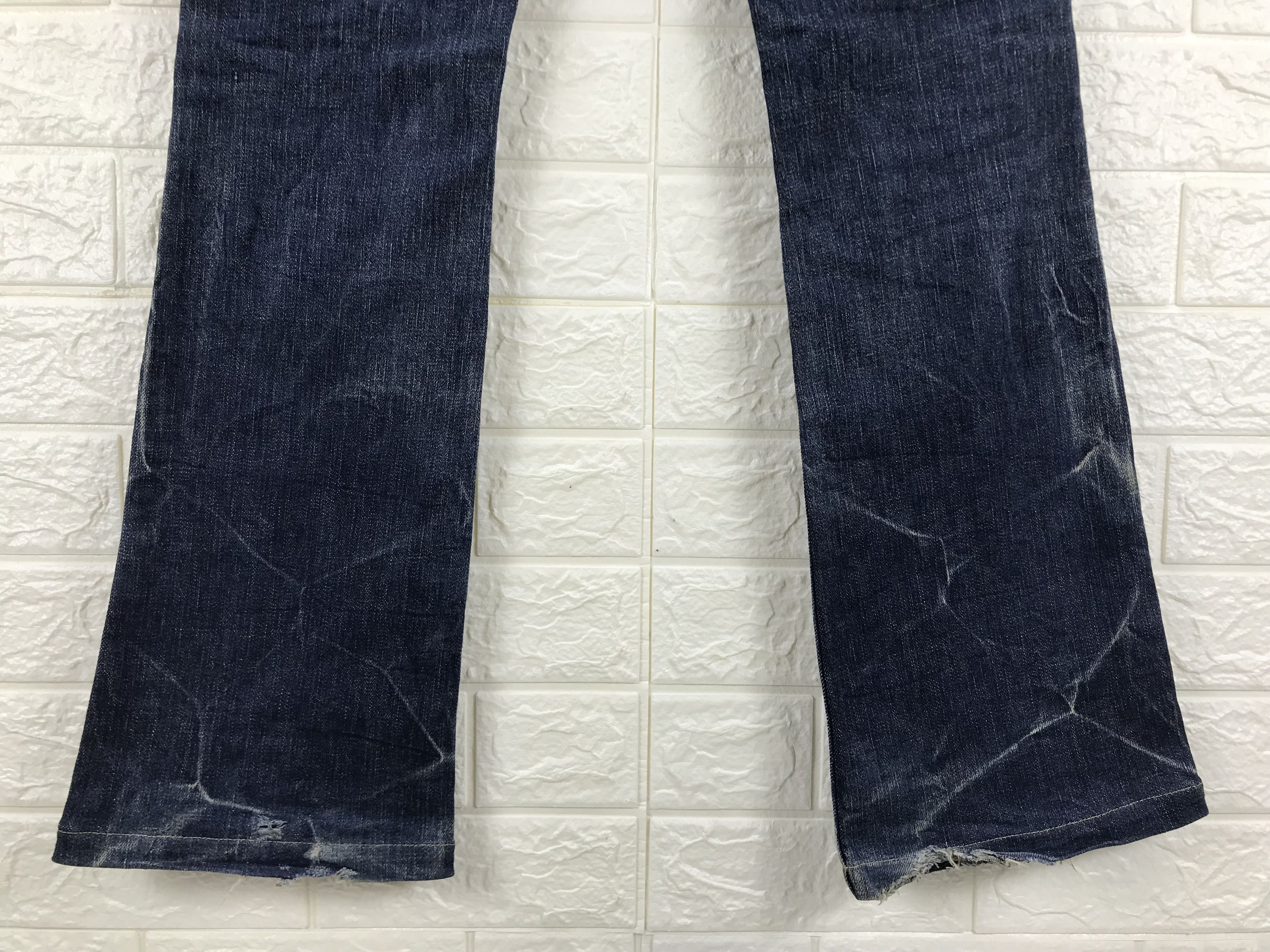 Hysteric Glamour Vintage Hysteric Glamour Flare Jeans Bush Denim Size 31" - 4 Thumbnail