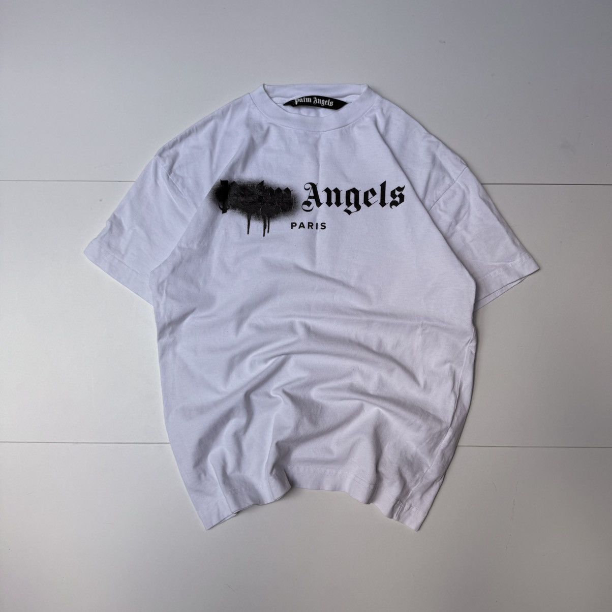 Palm Angels Palm angels spray tee tshirt Size US S / EU 44-46 / 1 - 1 Thumbnail