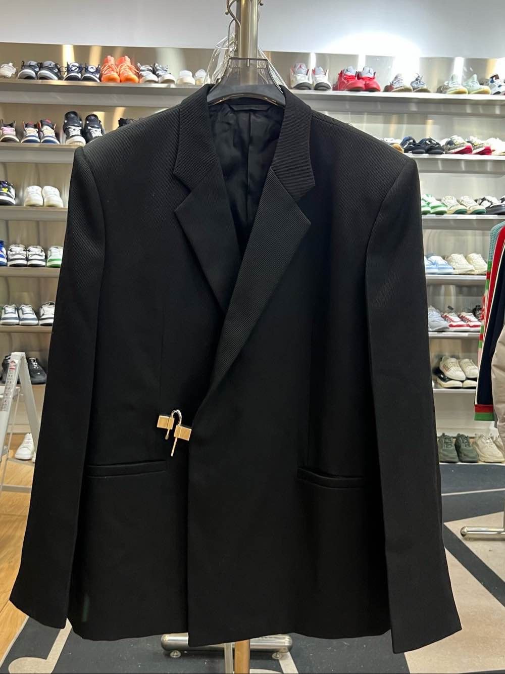 Givenchy Givenchy Padlock Wool Blazer Size 48 Size 38R - 1 Thumbnail