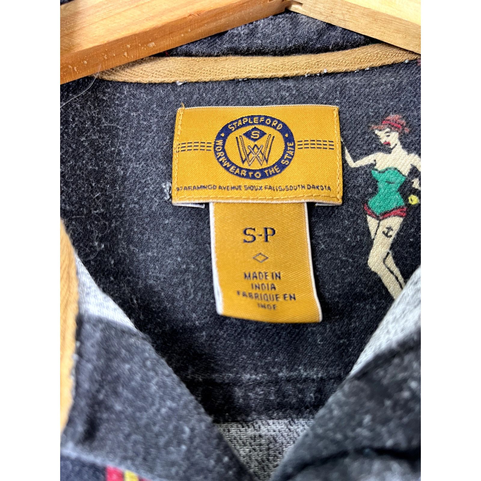 Stapleford Men's Vintage Stapleford Pin-Up Girl Button Up Shirt S Size US S / EU 44-46 / 1 - 7 Thumbnail