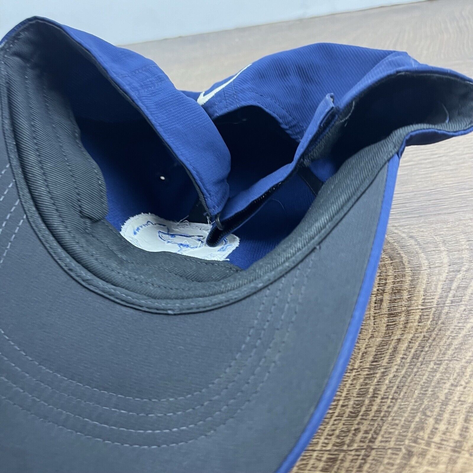 Nike DMF8 Delivery Station Hat Nike Shark Blue Adjustable Hat Blu Size ONE SIZE - 15 Thumbnail