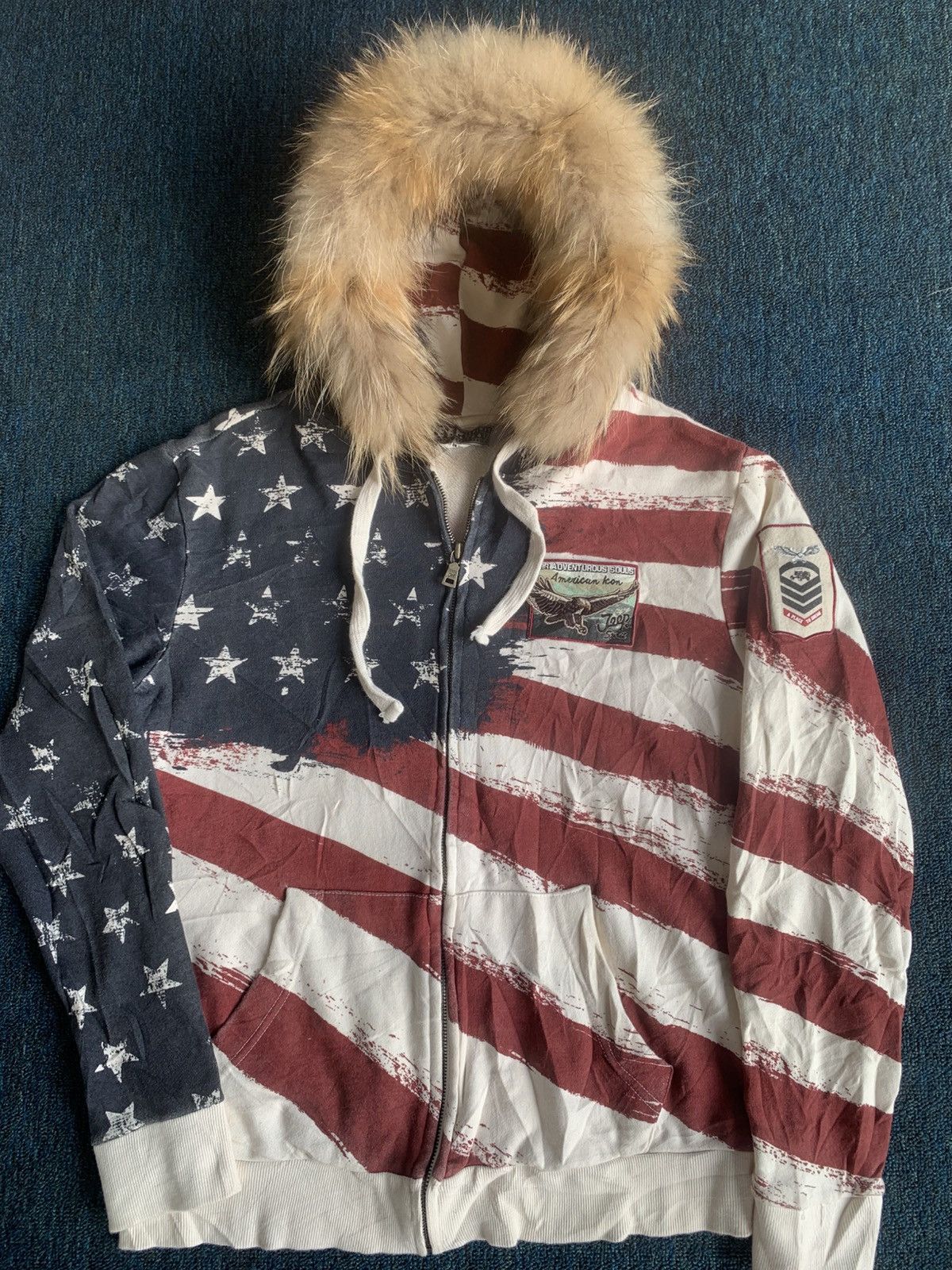 Japanese Brand Japanese Fur ziphoodie jeep style Size US M / EU 48-50 / 2 - 2 Thumbnail