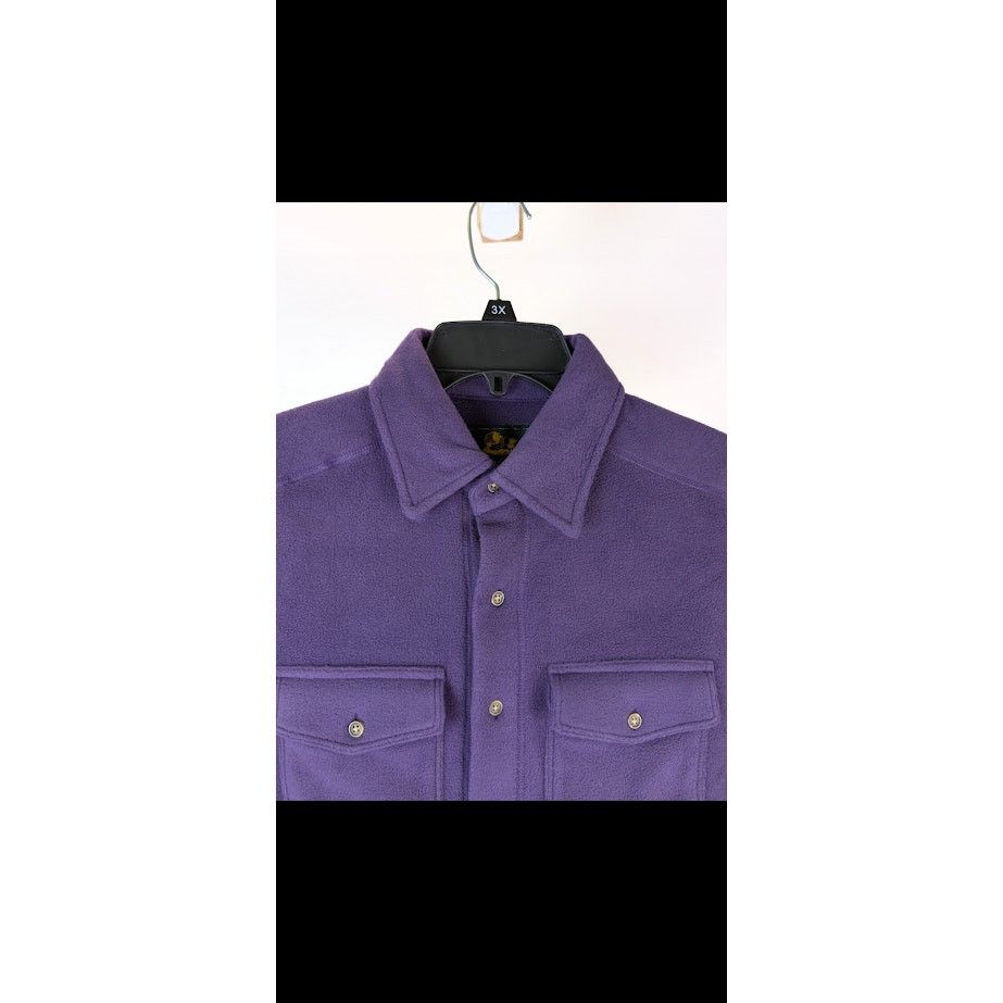 Aime Leon Dore o1rshd1 Fleece Shirt in Purple Size US S / EU 44-46 / 1 - 7 Thumbnail