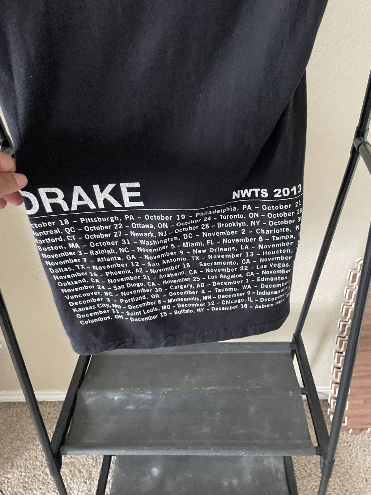 Drake Nothing was the Same Tour Tee Size US S / EU 44-46 / 1 - 5 Thumbnail