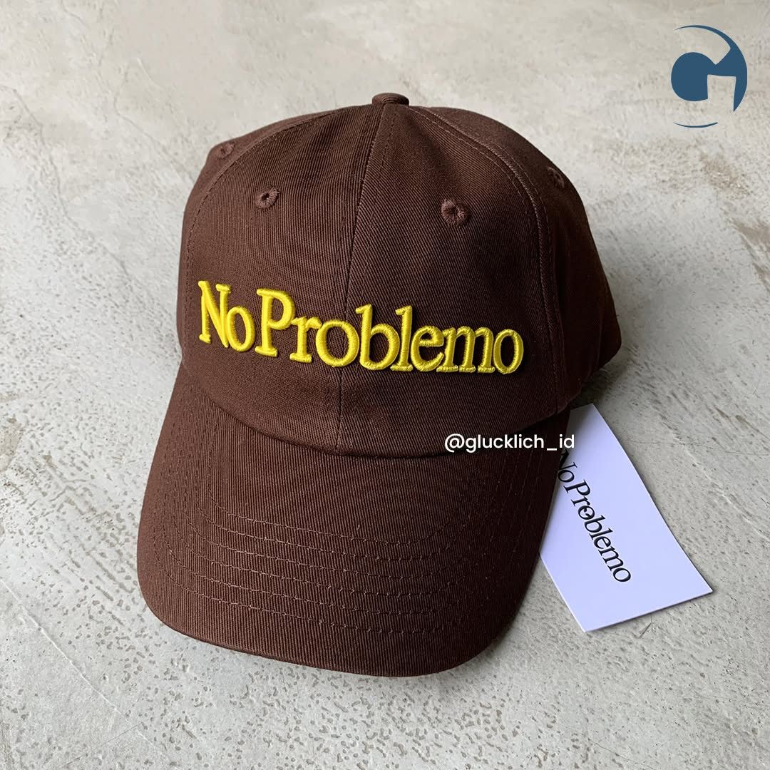 Aries No Problemo, 6 Panel Cap in Brown Size ONE SIZE - 4 Thumbnail