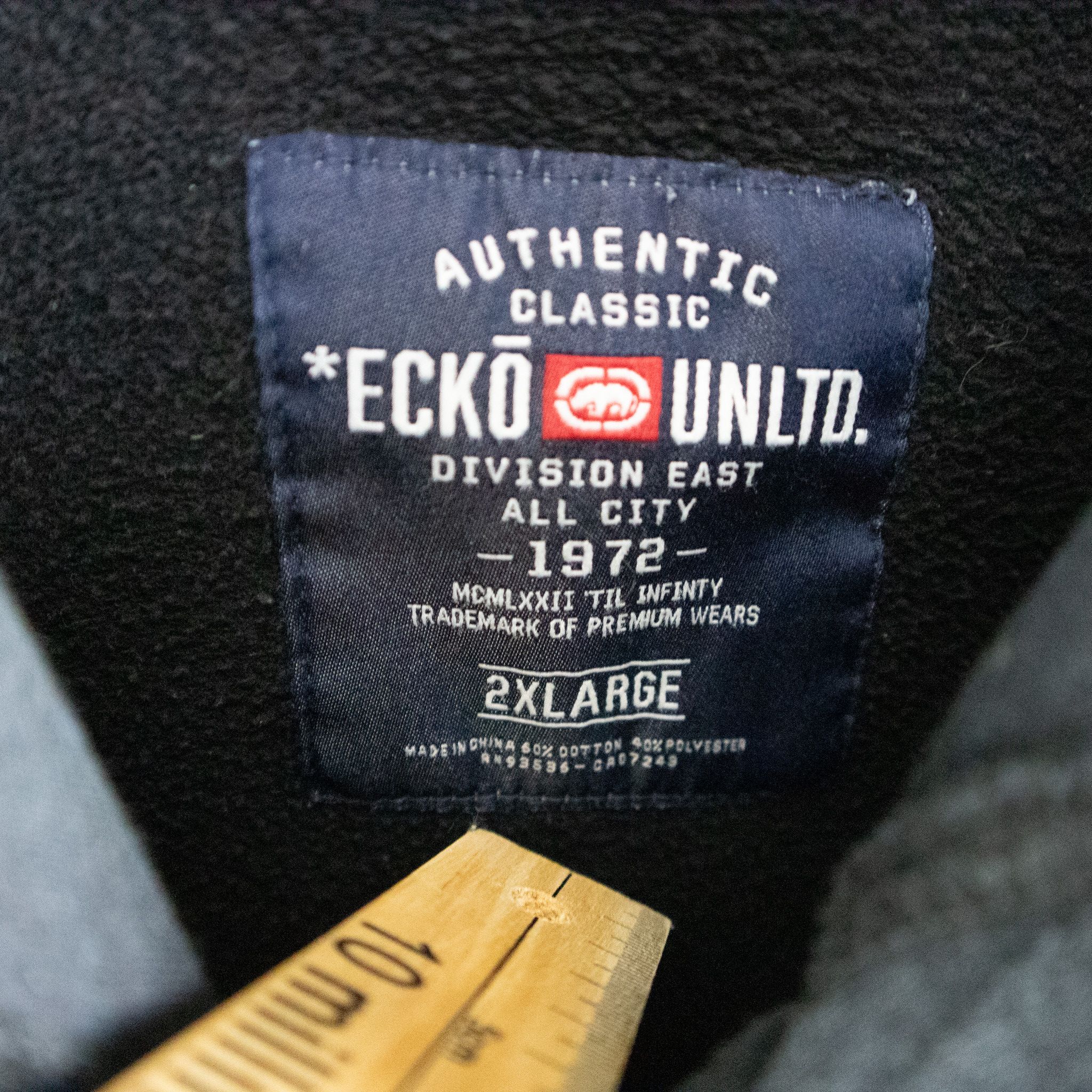 Ecko Unltd. Ecko Unltd Logo Hoodie Mens XXL Size US XXL / EU 58 / 5 - 7 Thumbnail