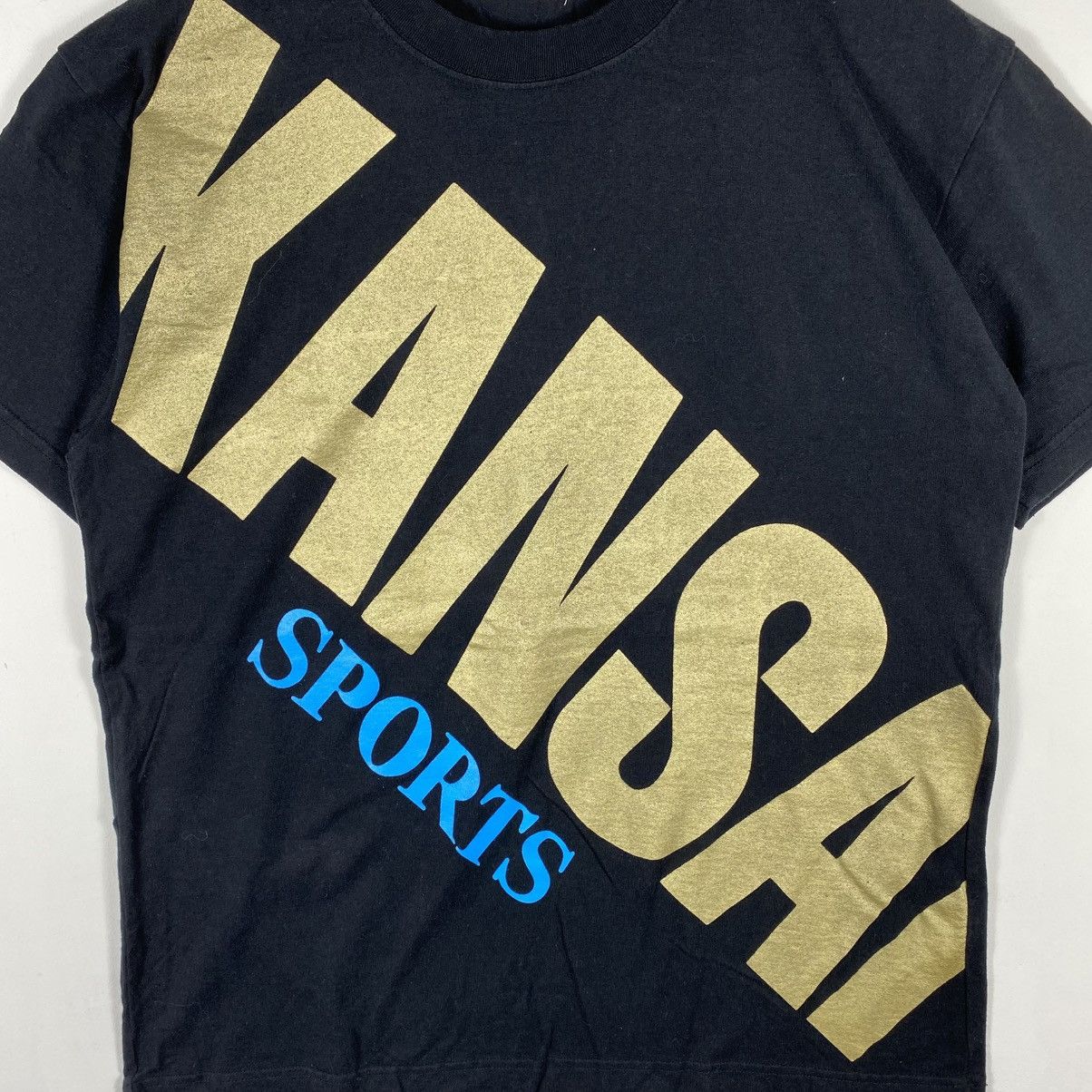 Kansai Yamamoto Vintage 80's KANSAI SPORTS Big Spellout Graphic Tee Size US M / EU 48-50 / 2 - 3 Thumbnail