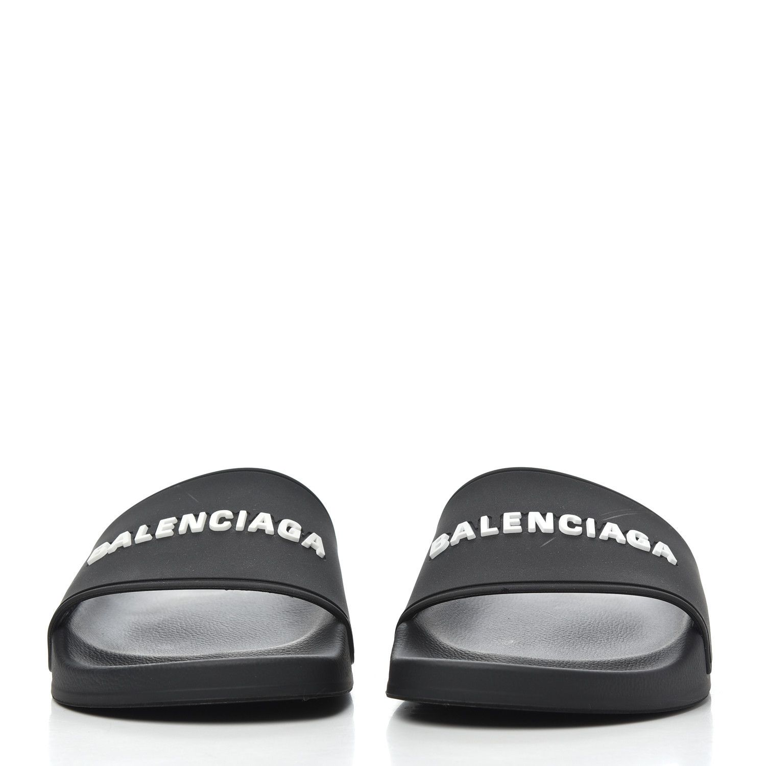 Balenciaga o1la1rc1a0724 Pool Slide Sandal in Black Size US 6 / IT 36 - 2 Thumbnail