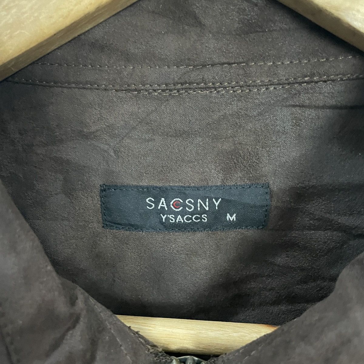 Yohji Yamamoto Vintage Sacsny Y’saccy By Yohji Yamamoto Zipper Ups Tee Size US S / EU 44-46 / 1 - 5 Thumbnail