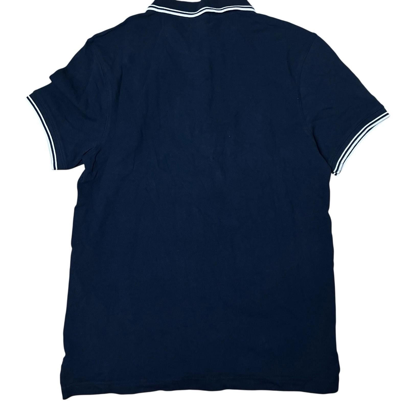 J.Crew J Crew Shirt Mens M Blue Pique Polo Tennis Preppy BE873 Size US M / EU 48-50 / 2 - 10 Thumbnail