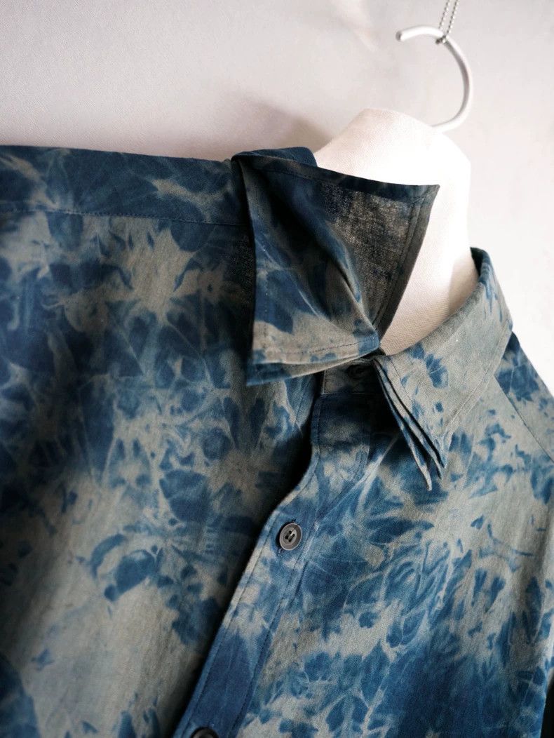 Yohji Yamamoto Yohji Yamamoto23 AW Flake Inked Triple Neck Shirt 2503-Next Size US M / EU 48-50 / 2 - 6 Thumbnail