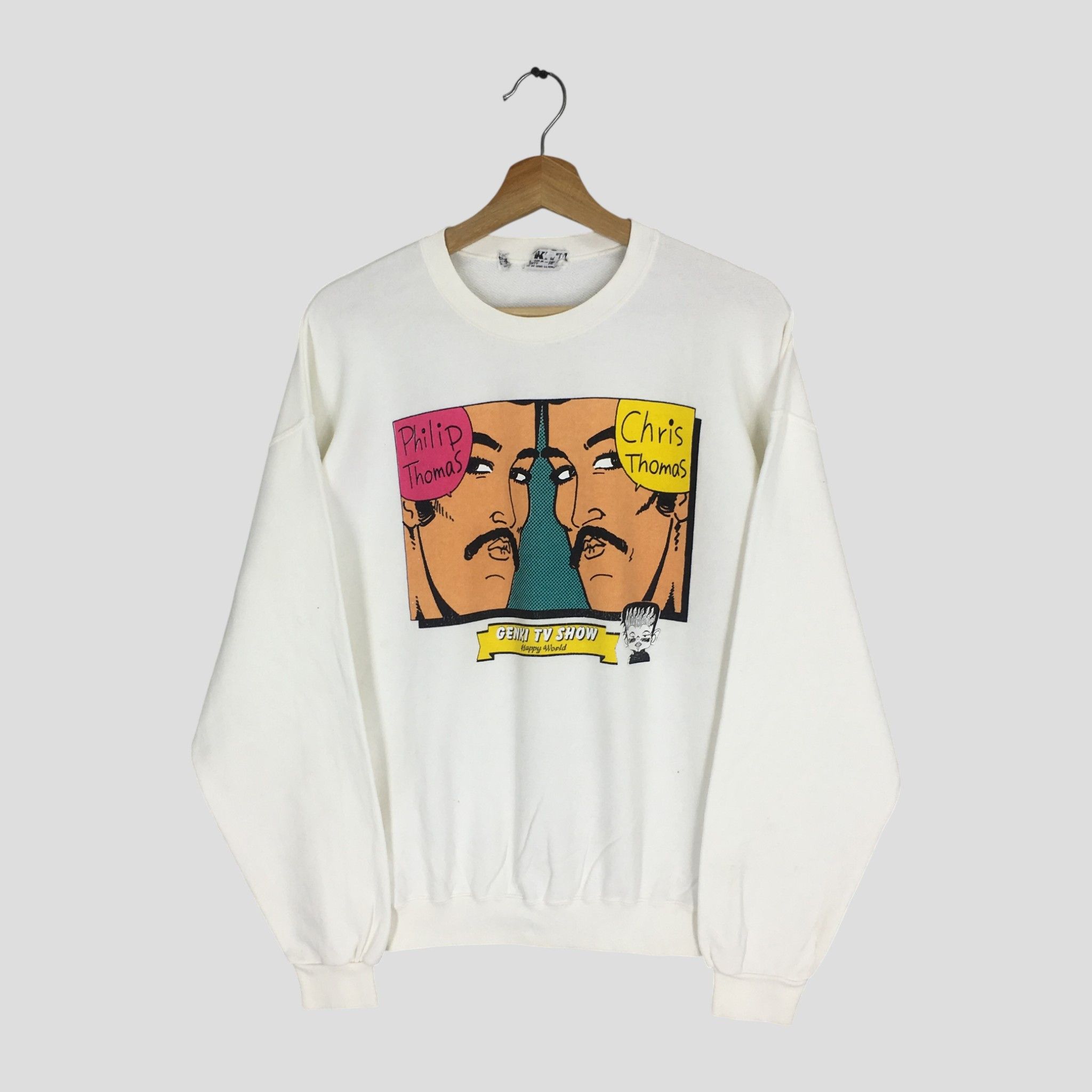 Garbage TV VINTAGE GENKI TV SHOW ANIME MOVIE SWEATSHIRT - 1592 Size US M / EU 48-50 / 2 - 1 Thumbnail