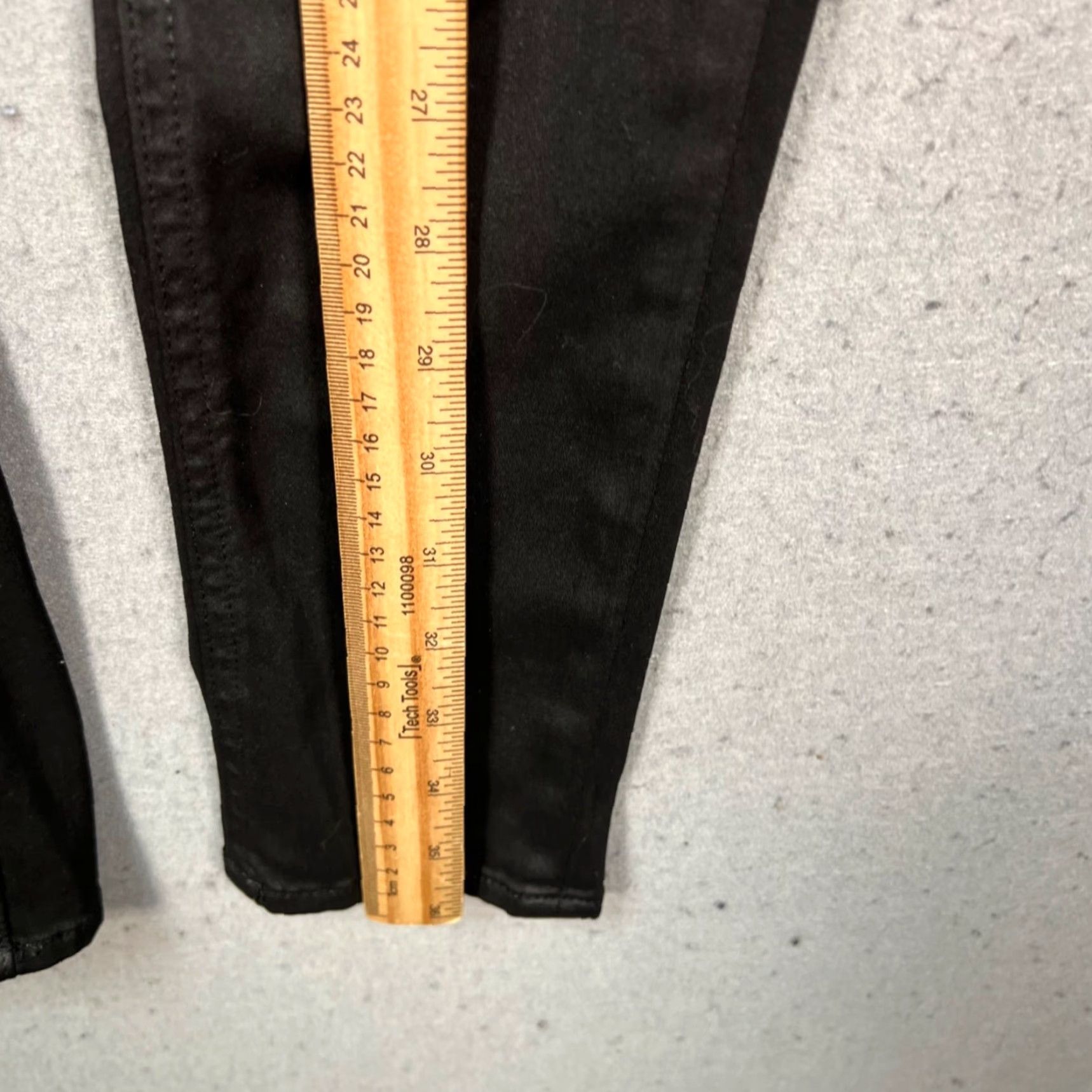Rag & Bone rag & bone Womens 29 Denim Jeans Black Mid-Rise Skinny Jeans Size 29" - 7 Thumbnail