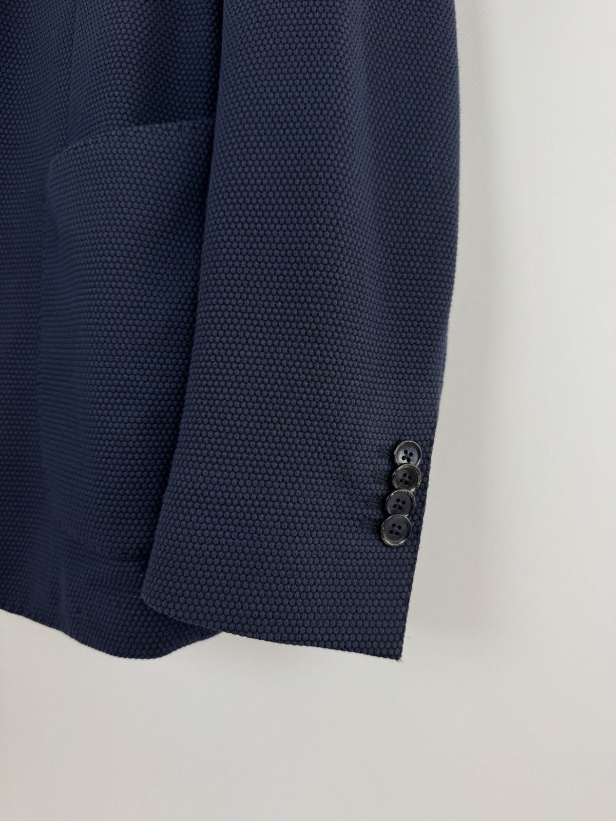 L.B.M. 1911 L.B.M. 1911 Texture Blue Blazer Size 48R - 7 Thumbnail