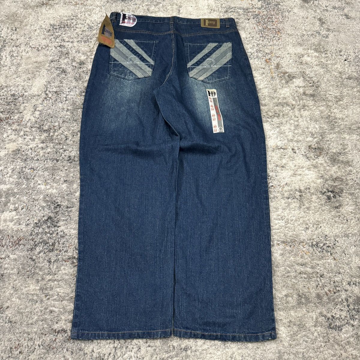 JNCO × Japanese Brand × Vintage Vintage Y2K Ignition baggy wide leg Southpole wash jeans Size US 40 / EU 56 - 1 Thumbnail
