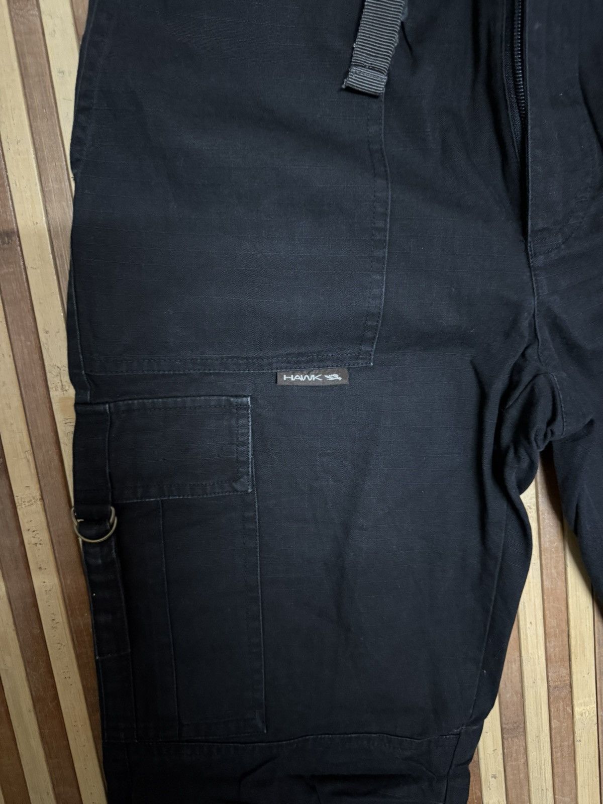 Hawk HAWK Cargo Pants Adjustable Waist / Multipocket / Streetwear Size US 29 - 5 Thumbnail