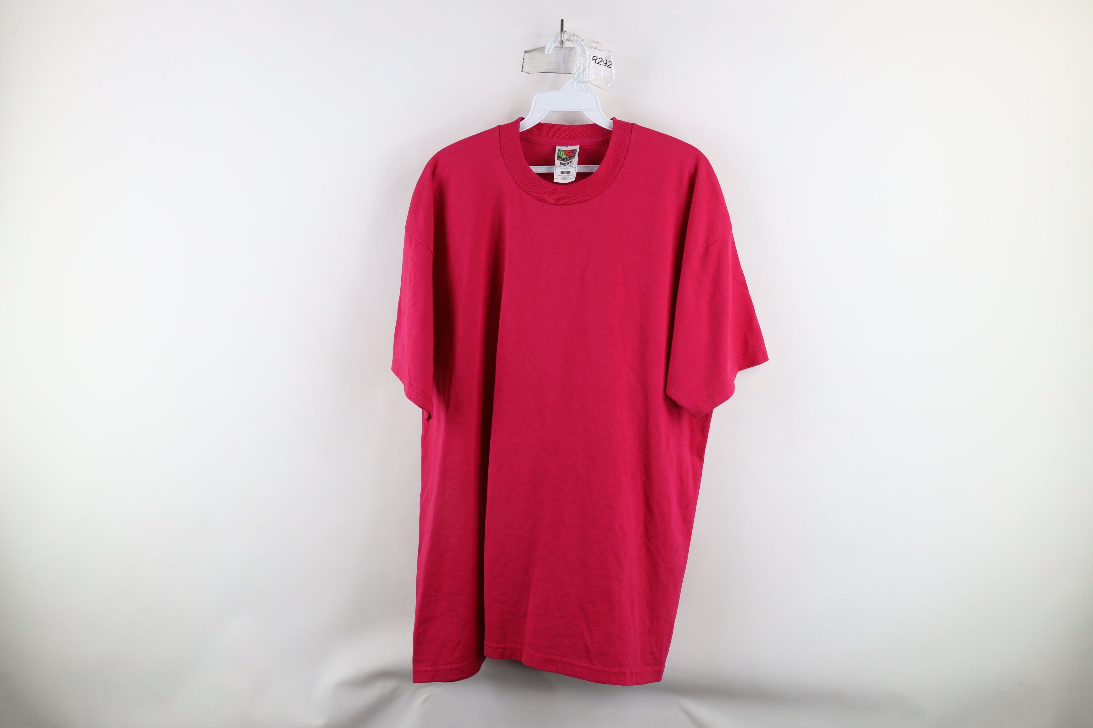 Other Vintage 90s Streetwear Heavyweight Short Sleeve T-Shirt Pink Size US XL / EU 56 / 4 - 1 Thumbnail
