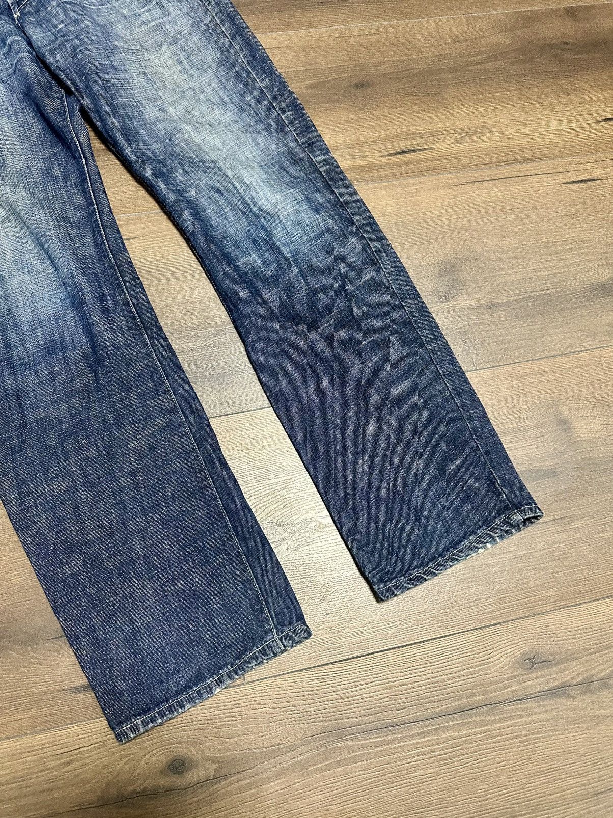 Versace × Vintage Vintage Versace Oversize Y2K Fit Jeans Size US 36 / EU 52 - 7 Thumbnail