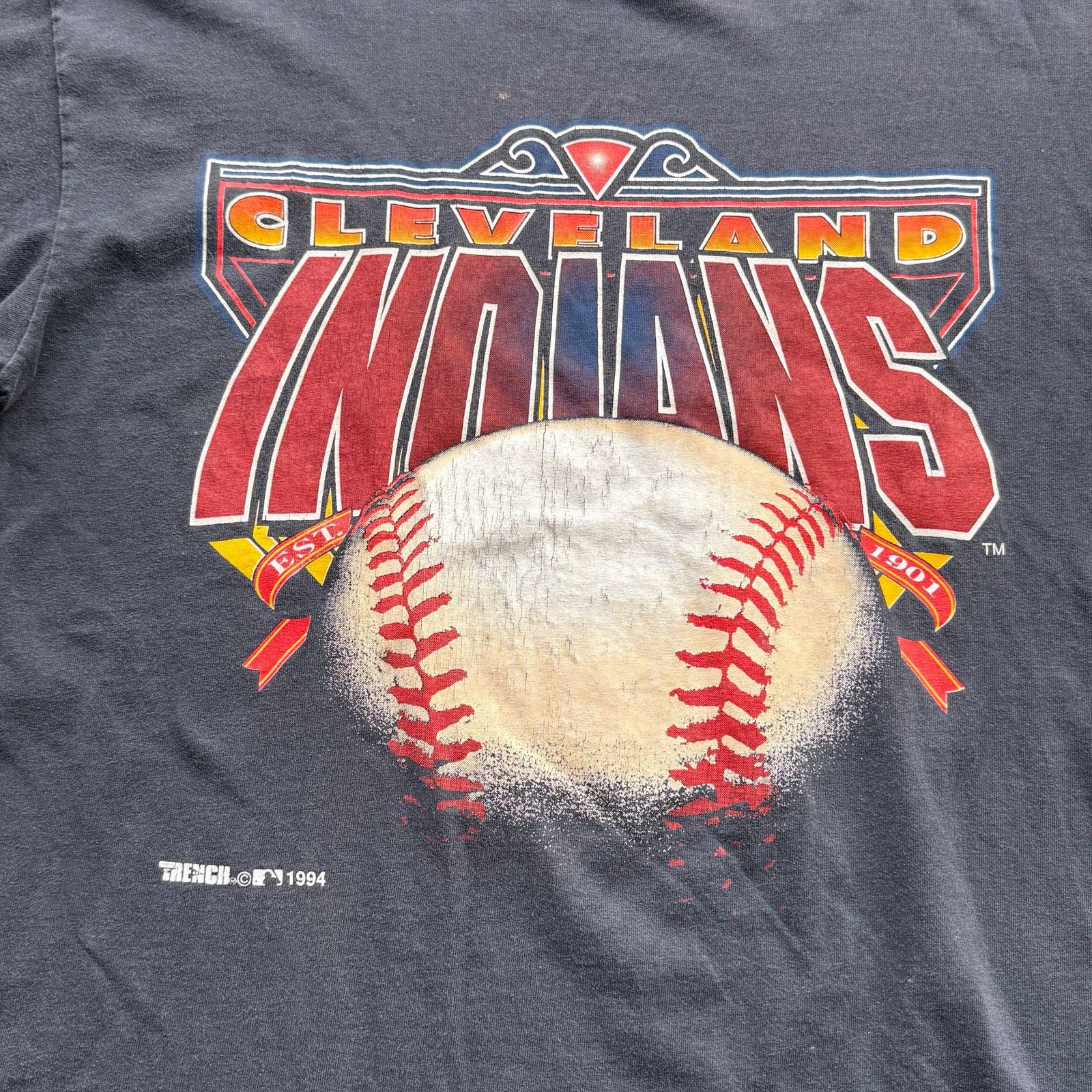 Vintage Vintage 1994 Cleveland Indians Tee XL Size US XL / EU 56 / 4 - 2 Thumbnail
