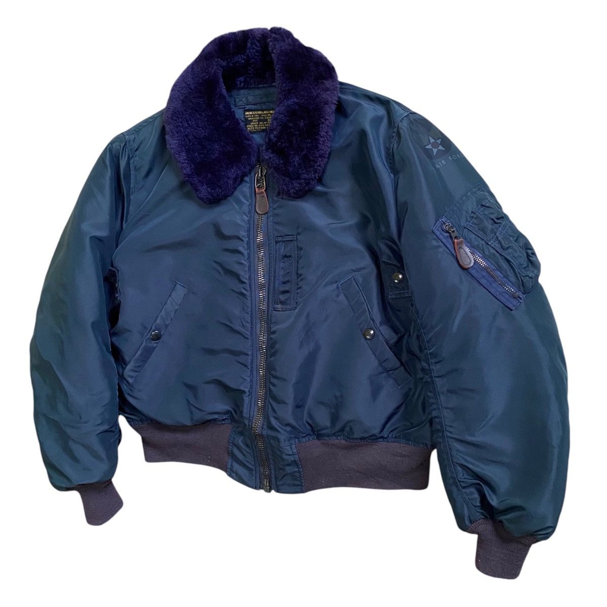 Buzz Rickson's 💥BUZZ RICKSONS L-2B USAF AVIATION RIOT BOMBER JACKET Size US M / EU 48-50 / 2 - 2 Thumbnail