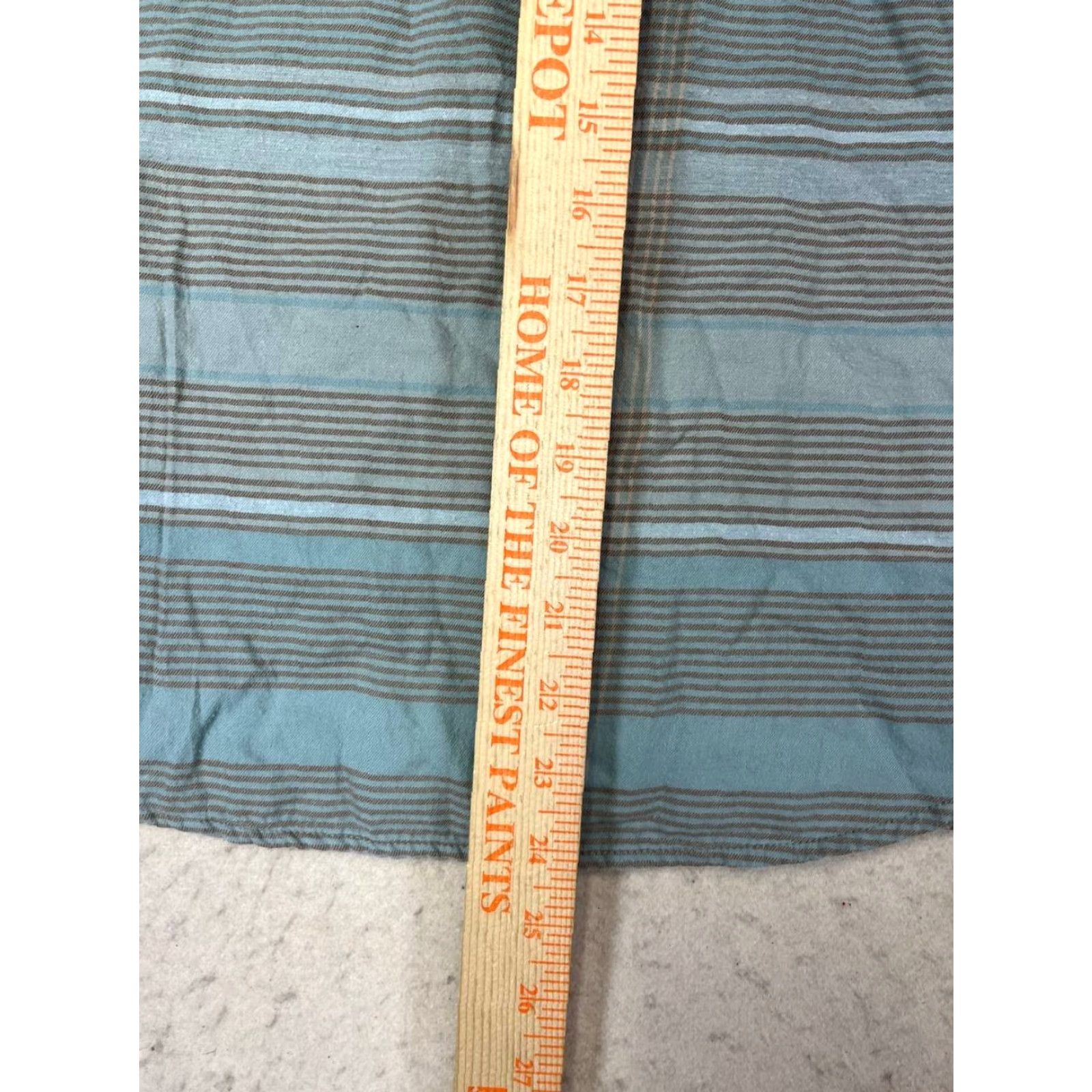 Prana prAna Striped Long Sleeve Flannel Button Down Women's XS Blouse Multicolor Shirt Womens XS Size XS / US 0-2 / IT 36-38 - 3 Thumbnail
