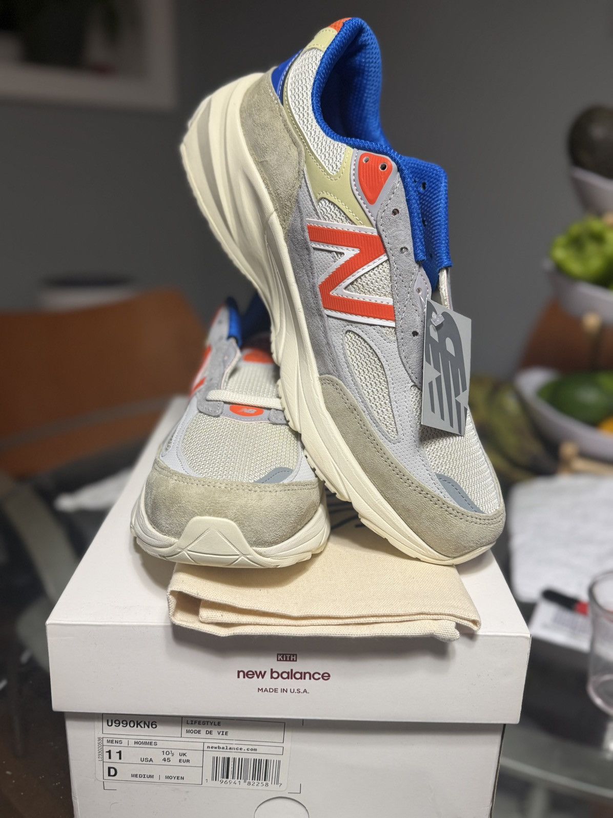 Kith × New Balance Kith x New Balance 990v6 Size US 11 / EU 44 - 2 Thumbnail
