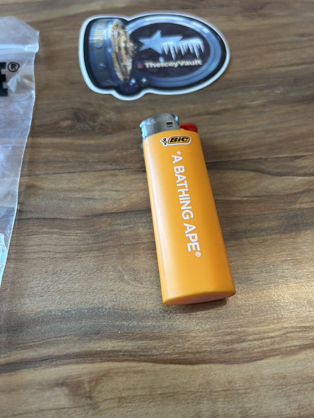 Bape NEW Bape Orange Bic Lighter Size ONE SIZE - 3 Thumbnail