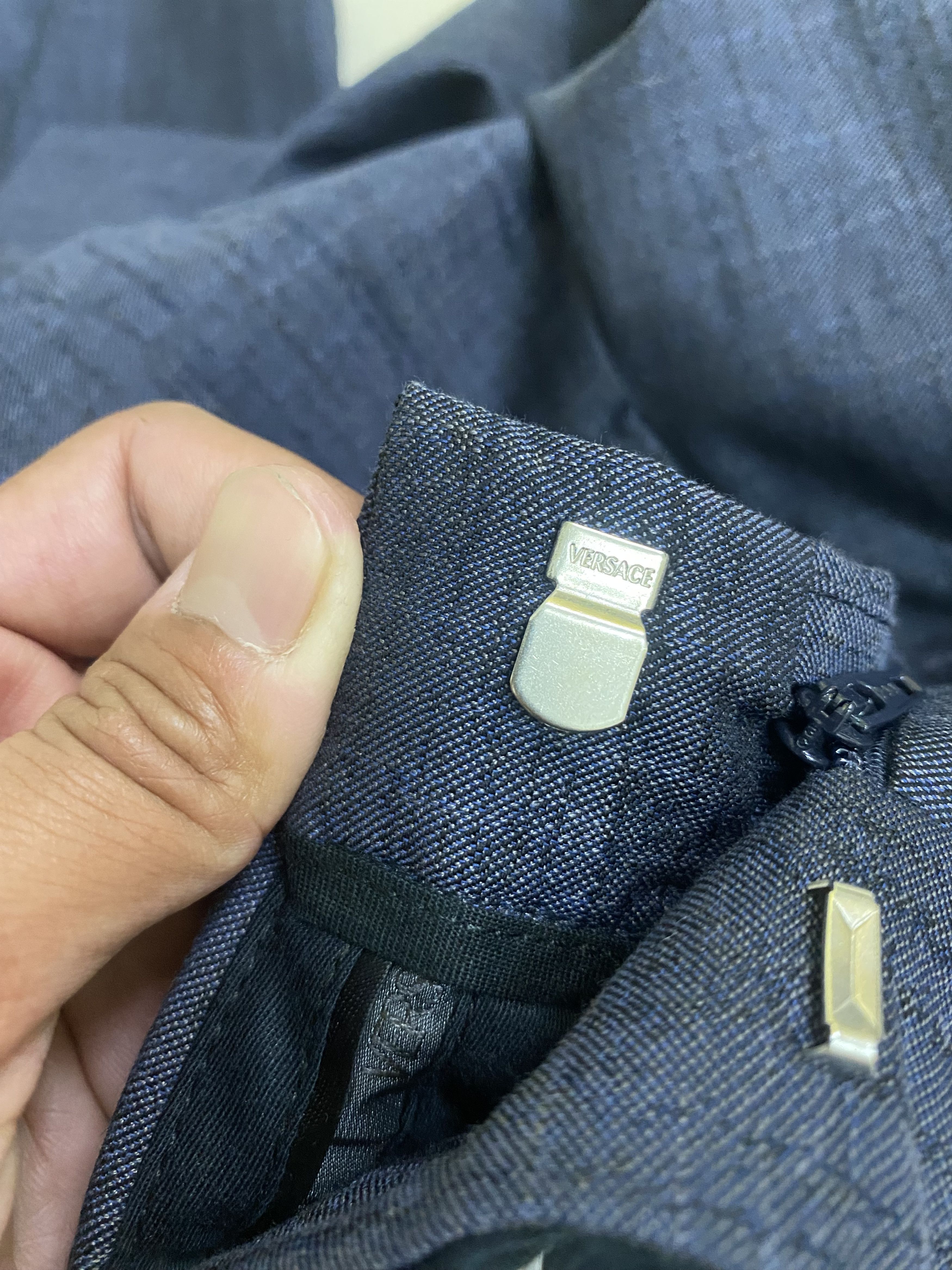 Versace SS19 Versace Tailor Made Suit Blazer Trouser Size 42R - 12 Thumbnail
