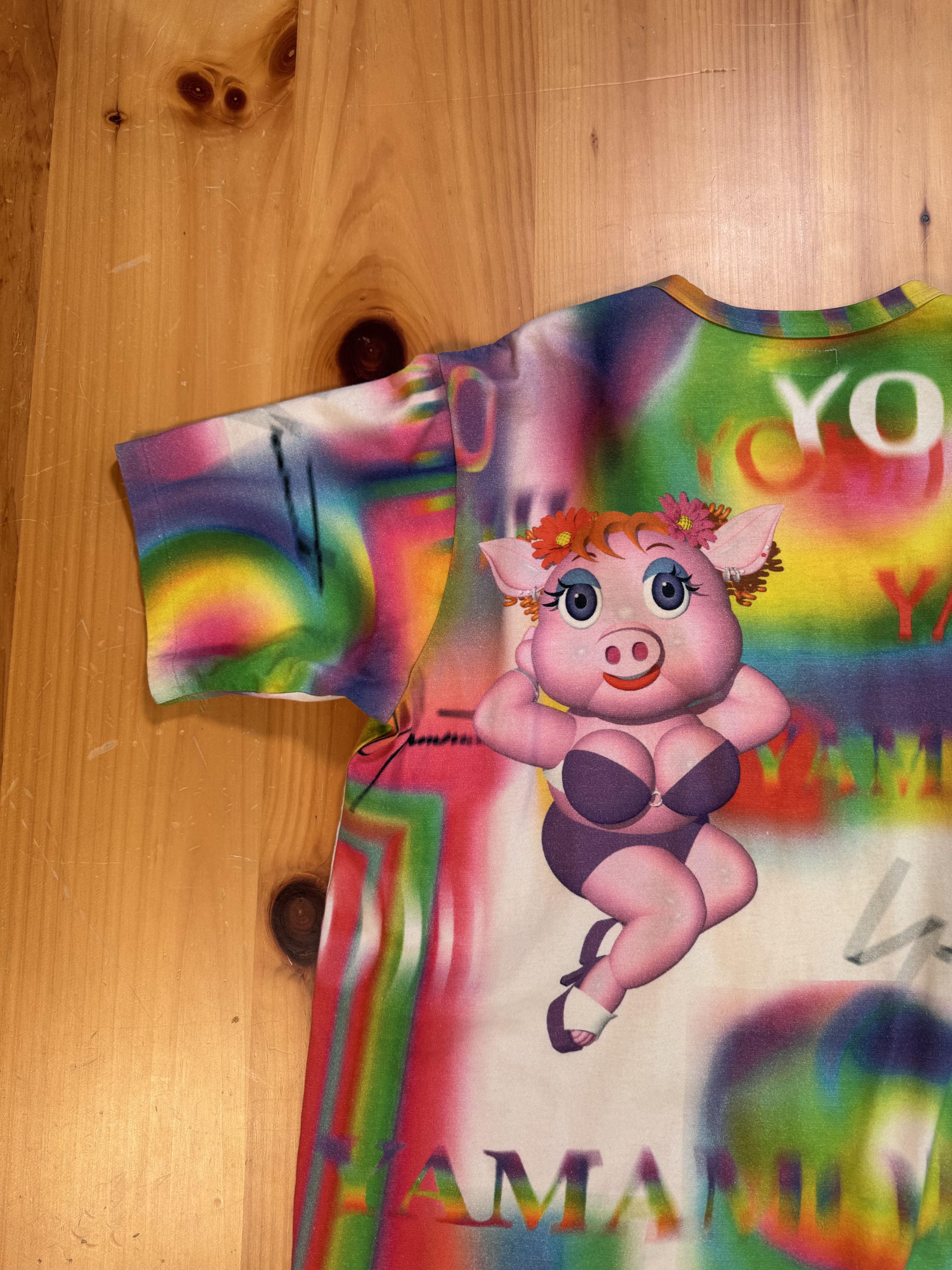 Yohji Yamamoto Yohji Yamamoto SS02 LSD Pig Shirt Size US L / EU 52-54 / 3 - 12 Thumbnail