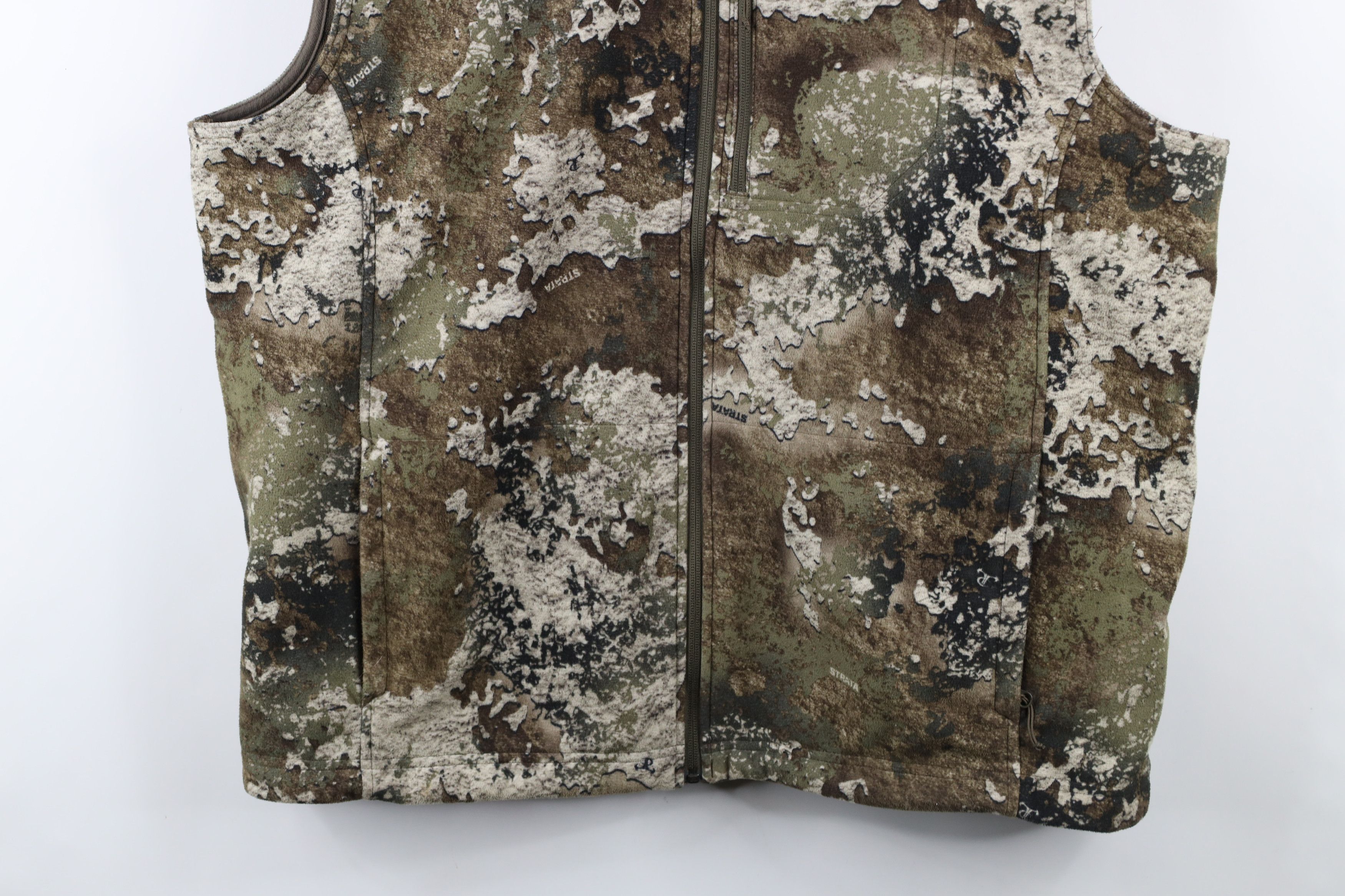 Cabelas × Vintage Vintage Cabelas Camouflage Chamois Soft Cloth Vest Jacket Size US XXL / EU 58 / 5 - 3 Thumbnail