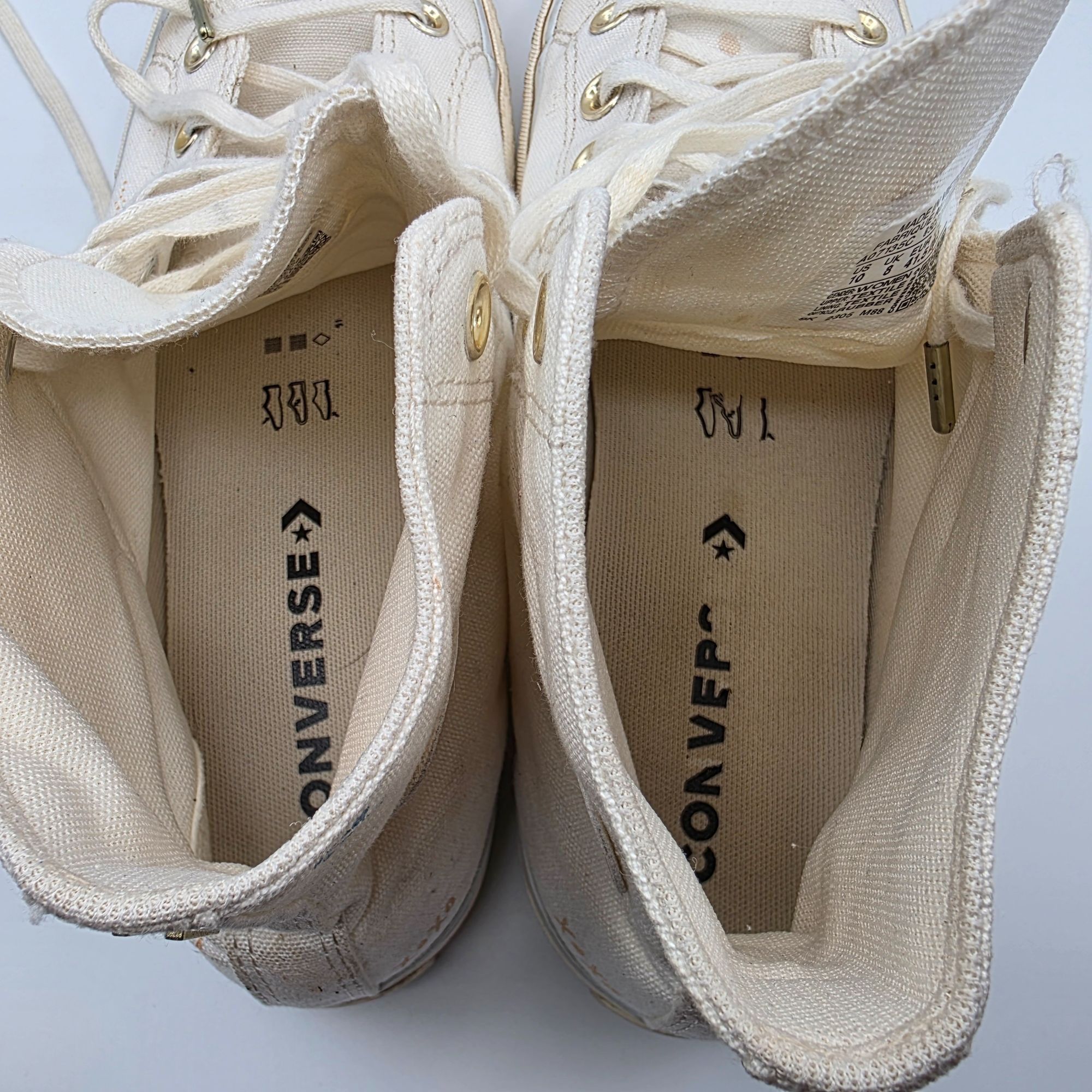 Converse Converse Chuck Taylor All Star Lift Hi Tiny Tattoos Womens S Size US 10 / IT 40 - 6 Thumbnail