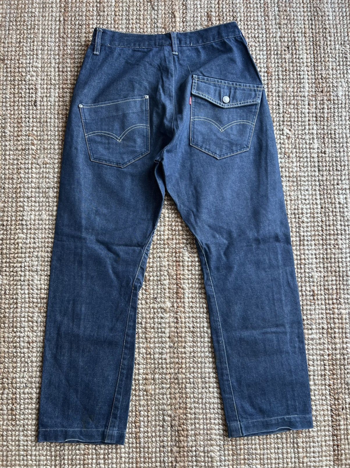 Levi's Levis Engineered Twisted Jeans Tag W34 Actual 30x28 Size US 34 / EU 50 - 6 Thumbnail